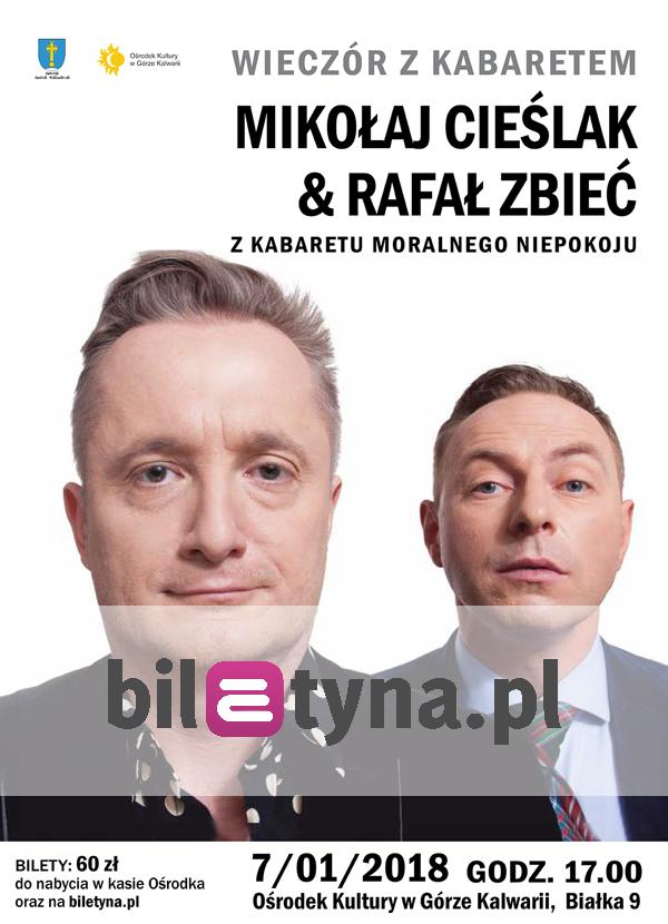Mikołaj Cieślak i Rafał Zbieć z Kabaretu Moralnego Niepokoju | Bilety