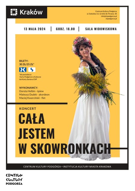 Koncert „Cała jestem w skowronkach” - koncert