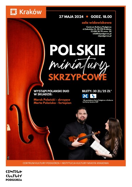 Koncert „Polskie miniatury skrzypcowe” - koncert