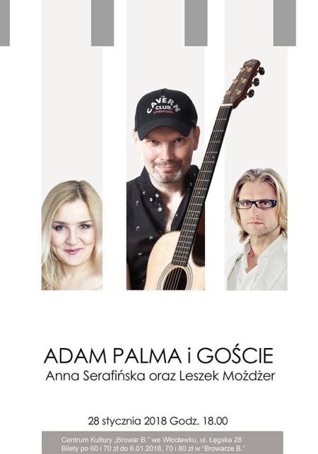 Adam Palma i goście: Anna Serafińska i Leszek Możdżer - koncert