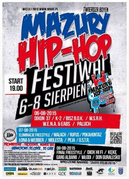 Mazury Hip Hop Festiwal Giżycko 2015 - koncert