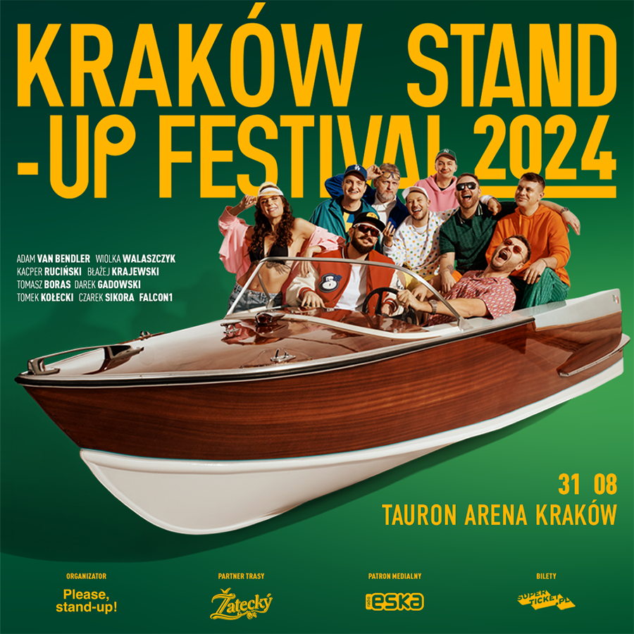 Kraków Standup Festival™ 2024 Bilety Online, Opis, Recenzje 2024