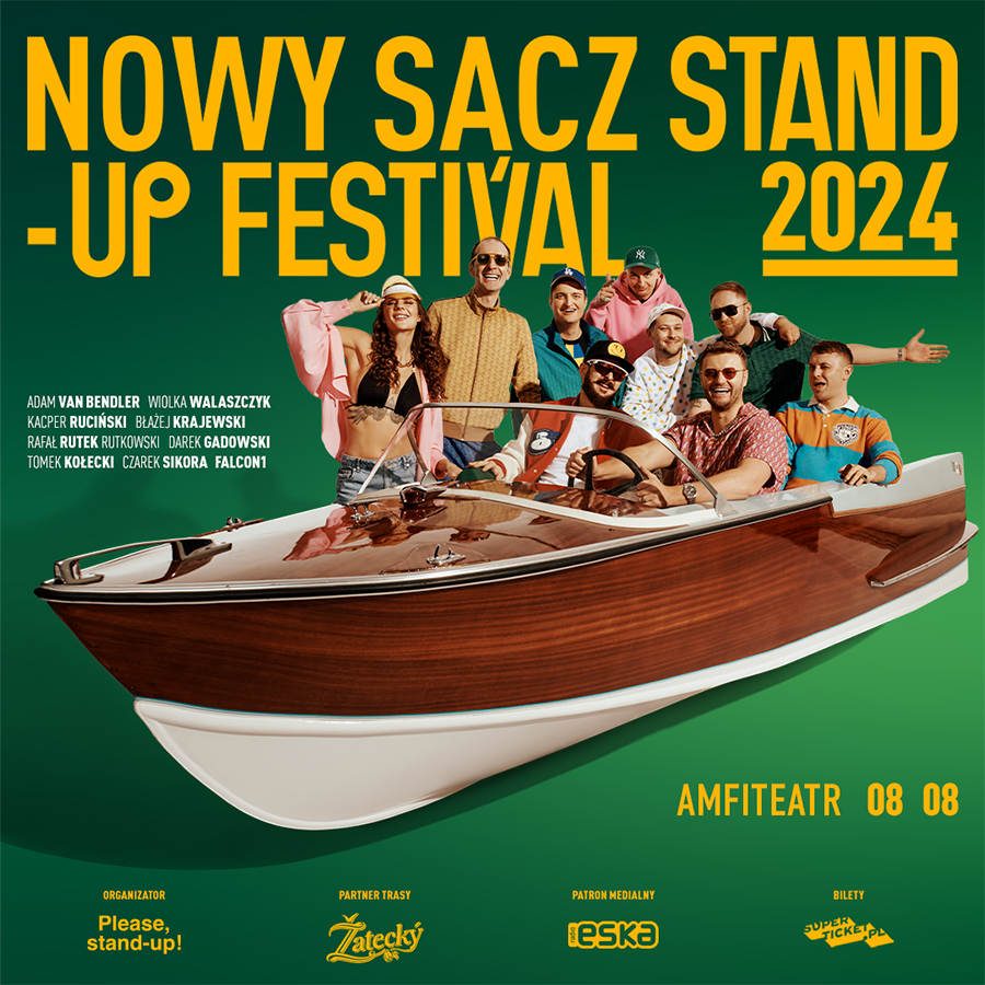 Nowy Sącz Standup Festival™ 2024 Nowy Sącz Kupuj Bilety Online