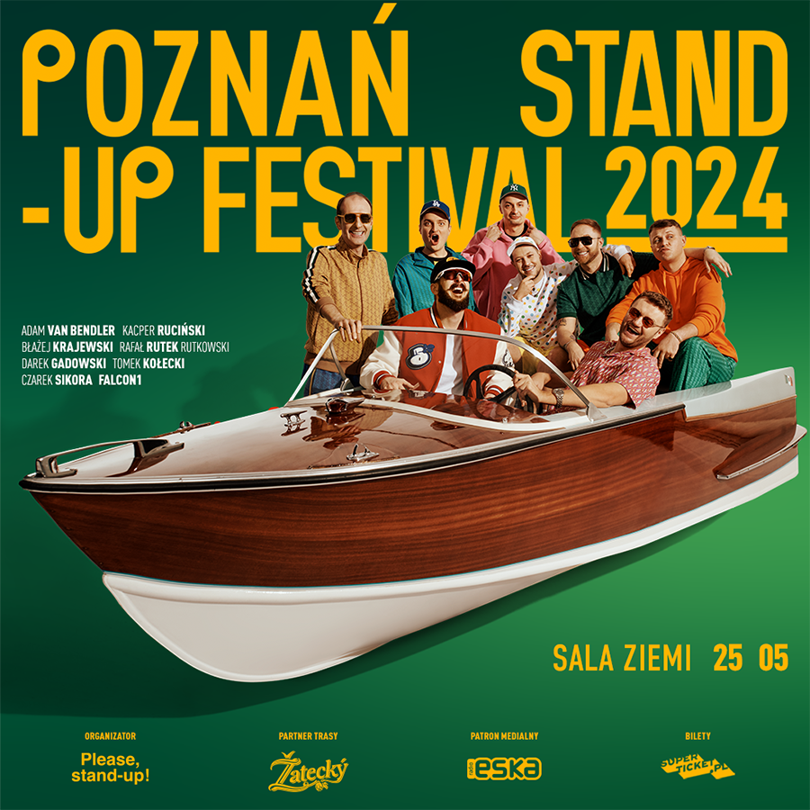 Poznań Standup Festival™ 2024 Bilety Online, Opis, Recenzje 2024