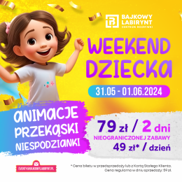 Weekend Dziecka - Gdańsk Outlet Fashion House Karnet - dla dzieci