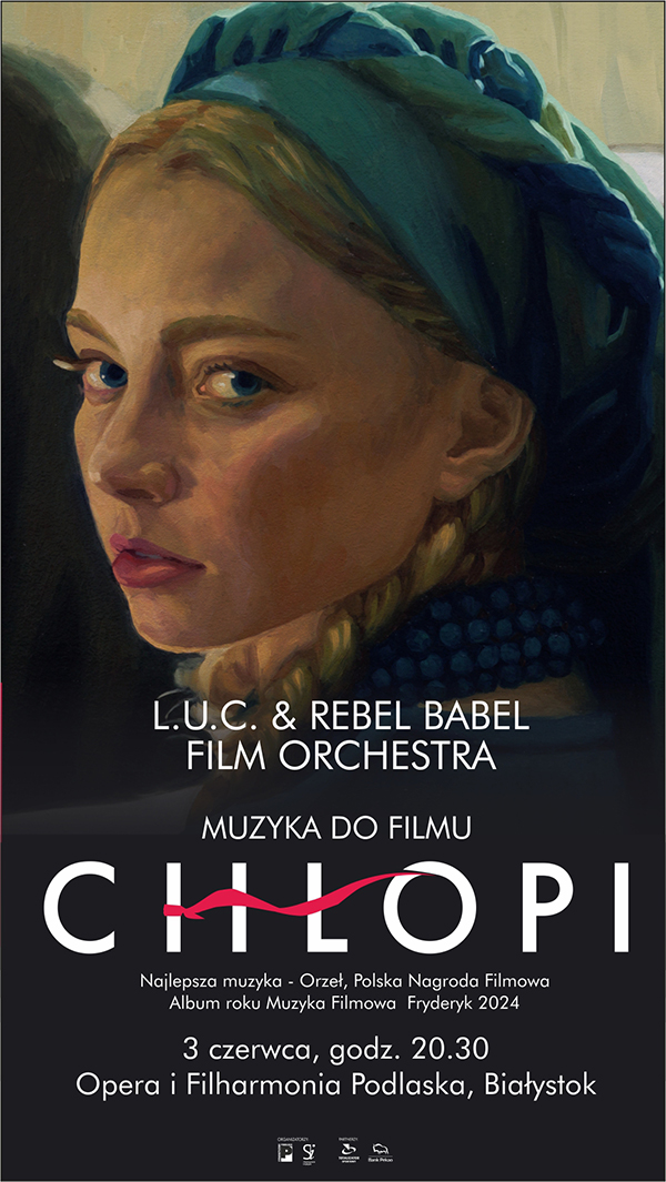 Plakat L.U.C. & Rebel Babel Film Orchestra - Muzyka do filmu 
