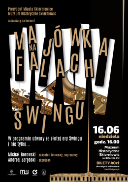 Koncert jazzowy pt. "Majówka na Falach Swinga" – Michał Borowski i Andrzej Zarębski - koncert