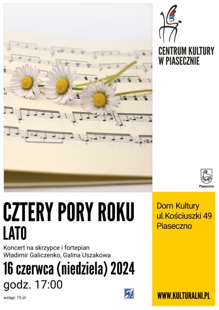 CZTERY PORY ROKU - LATO - koncert