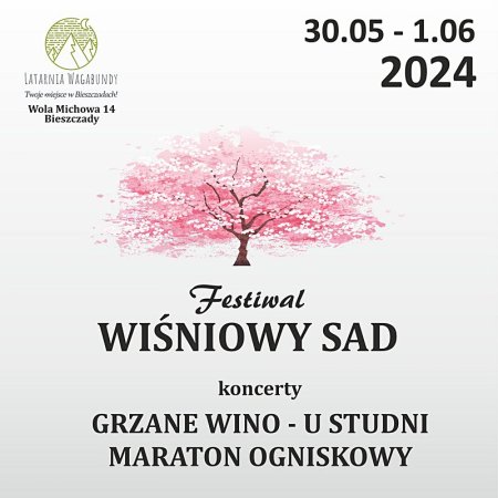 Festiwal Wiśniowy Sad - koncerty Grzane Wino i U Studni - festiwal