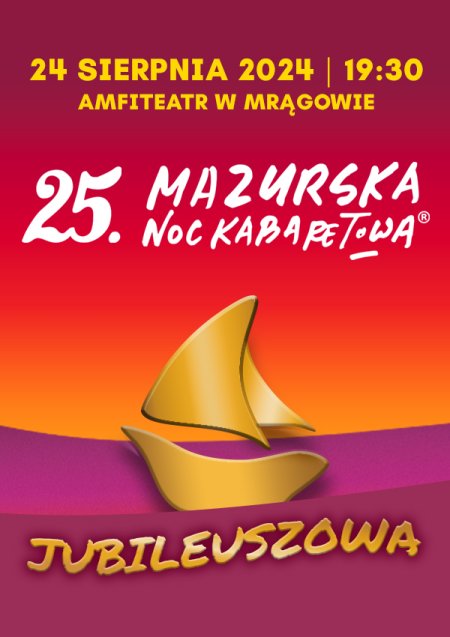 25. Mazurska Noc Kabaretowa - kabaret