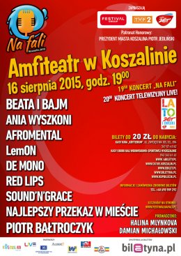 Festiwal Na Fali 2015 - koncert