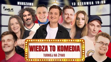 Wiedza To Komedia - Nowy Program Komediowy z Czarkiem Sikorą - stand-up