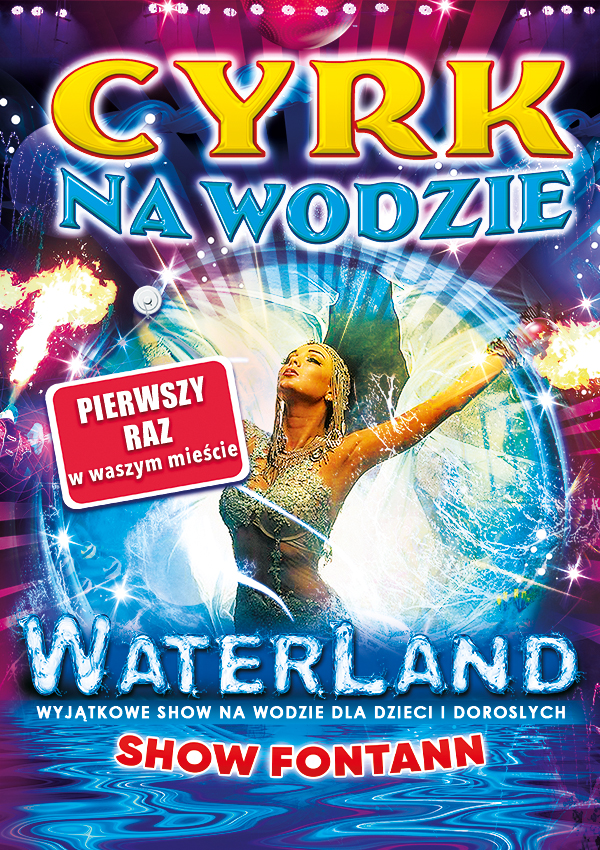 Plakat Cyrk na Wodzie WATERLAND 