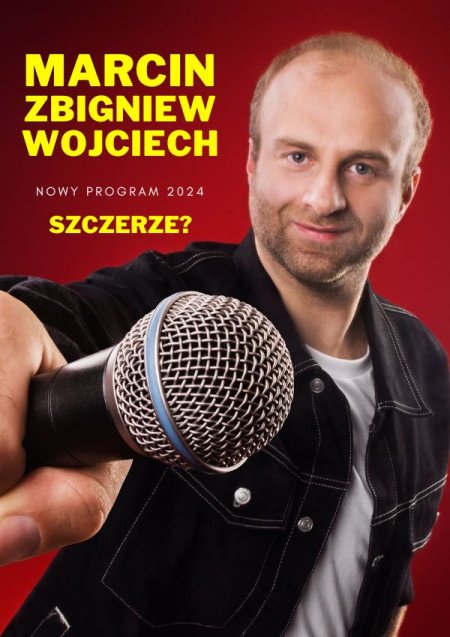 Marcin Zbigniew Wojciech - "SZCZERZE?" w RCK - stand-up