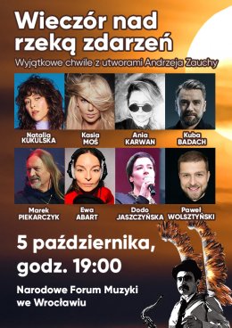 Wieczór nad rzeką zdarzeń Andrzeja Zauchy - koncert