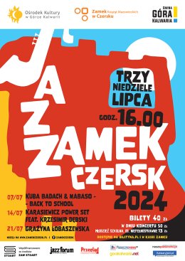 JazZamek Czersk 2024 // Kuba Badach i MaBaSo - Back to School// - koncert