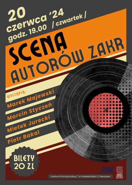 Scena Autorów ZAKR w CePeKa - koncert