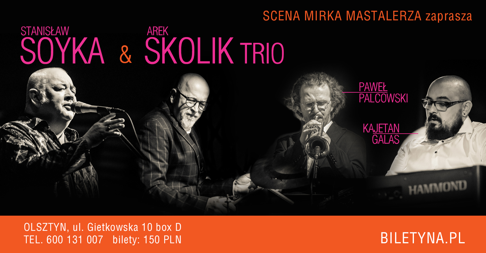 Plakat Stanisław Soyka i Arek Skolik Trio 333957