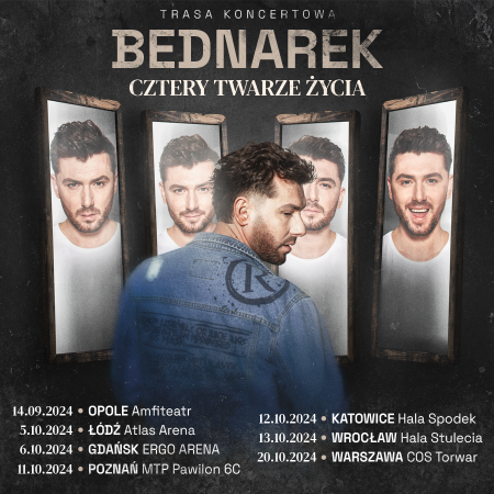 Kamil Bednarek - Cztery Twarze Życia - koncert