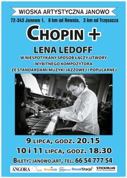 Chopin+    Podróż w świat muzyki Fryderyka Chopina i nie tylko... - koncert