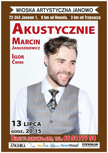 Marcin Januszkiewicz Akustycznie - koncert