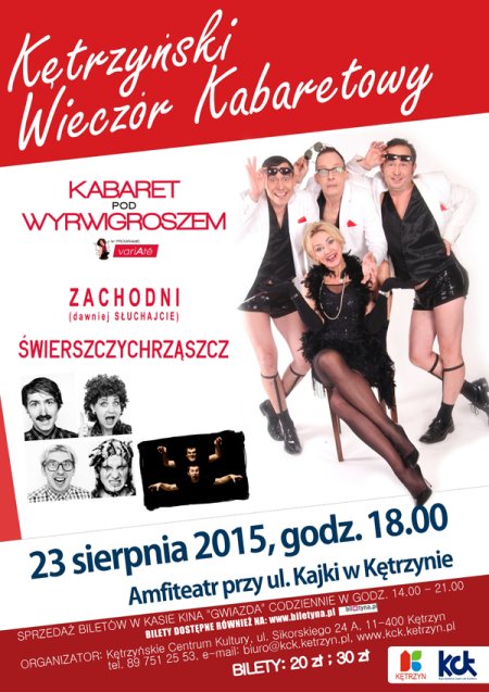 Kętrzyński Wieczór Kabaretowy 2015 - kabaret