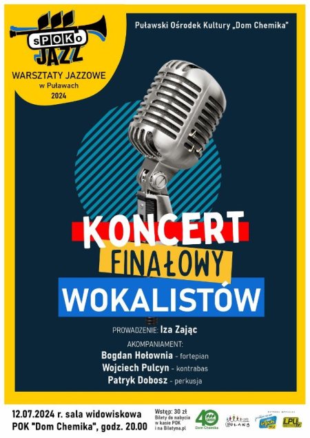 Koncert Finałowy Wokalistów Warsztatów Jazzowych - koncert