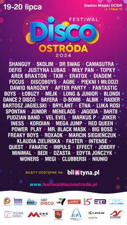 Festiwal Disco Ostróda 2024 - festiwal