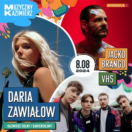 Muzyczny Kazimierz: Daria Zawiałow, Jacko Brango, VHS - festiwal