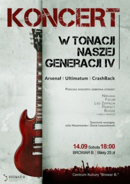 „W Tonacji Naszej Generacji” - koncert