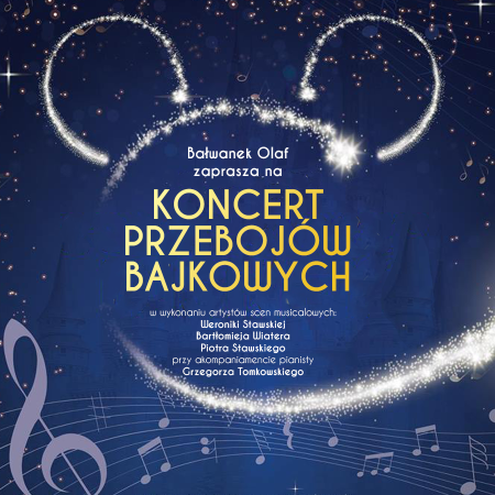 Bałwanek Olaf zaprasza - Koncert Przebojów Bajkowych - dla dzieci