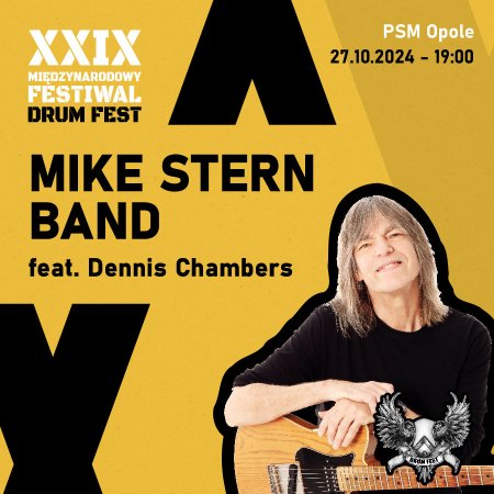 Mike Stern Band na DRUM FEST - festiwal