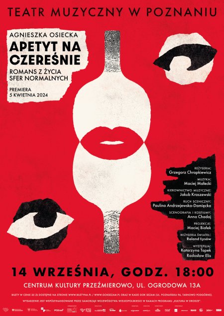 "APETYT NA CZEREŚNIE" -  spektakl Teatru Muzycznego w Poznaniu - spektakl