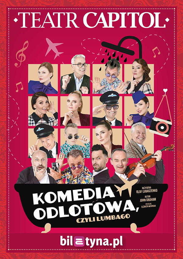 Komedia odlotowa, czyli lumbago Warszawa