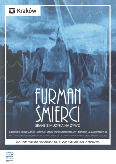 Prezentacja filmu niemego "Furman śmierci" z muzyką graną na żywo - koncert