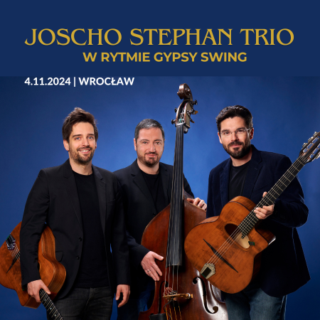 Joscho Stephan Trio - w rytmie gypsy swing - koncert