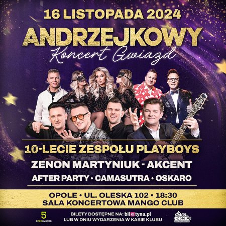 Andrzejkowy Koncert Gwiazd - koncert