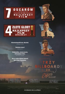 Trzy billboardy za Ebbing, Missouri - film