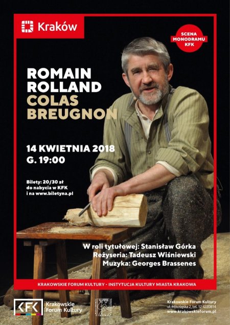 Scena Monodramu KFK: „Colas Breugnon” Romain Rollanda - spektakl