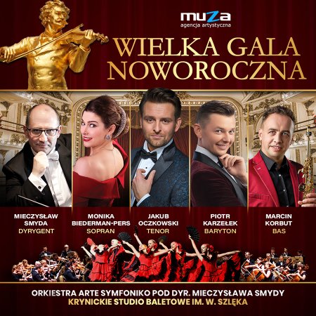 Wielka Gala Noworoczna - Koncert Wiedeński oraz Światowe Standardy Muzyki Rozrywkowej - koncert