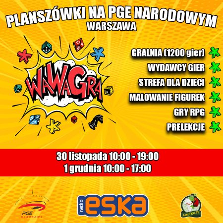 WawaGra - Planszówki na PGE Narodowym - inne
