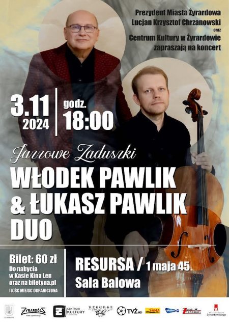 Włodek Pawlik i Łukasz Pawlik Duo - koncert