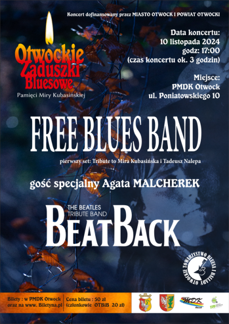 Otwockie Zaduszki Bluesowe, pamięci Miry Kubasińskiej - koncert