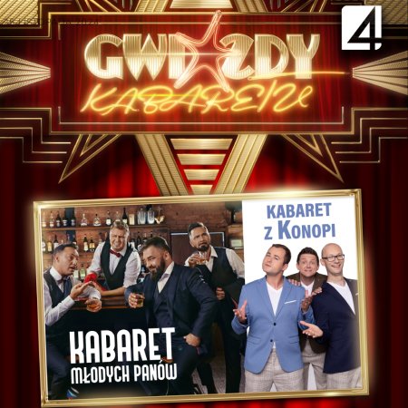 Gwiazdy Kabaretu - realizacja telewizji TV4 - Kabaret Młodych Panów - kabaret