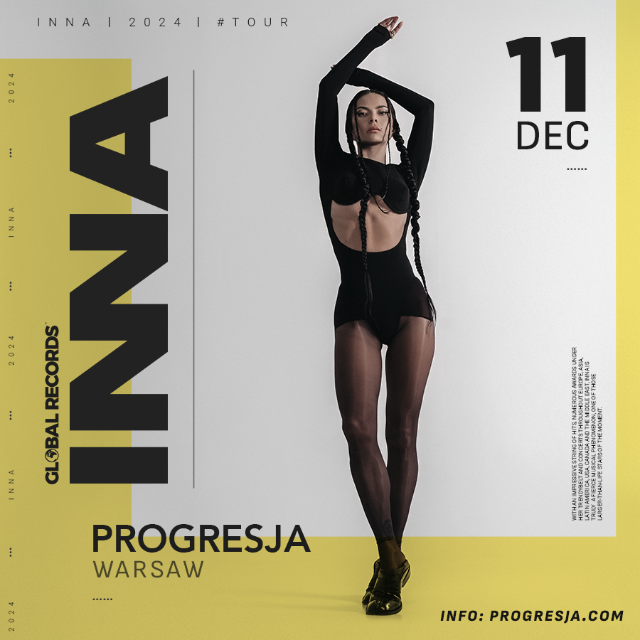 Inna - Live in Warsaw - Warszawa | Kupuj Bilety Online - biletyna.pl