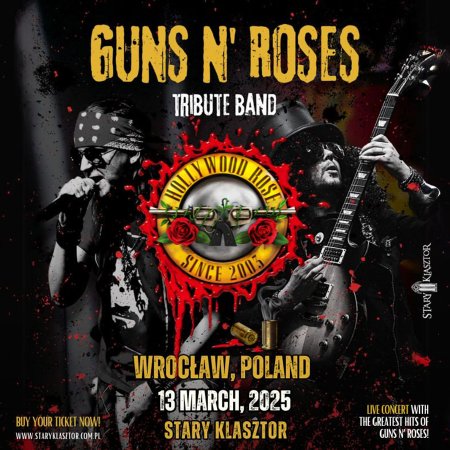 GUNS N 'ROSES Tribute Show by Hollywood Roses - koncert