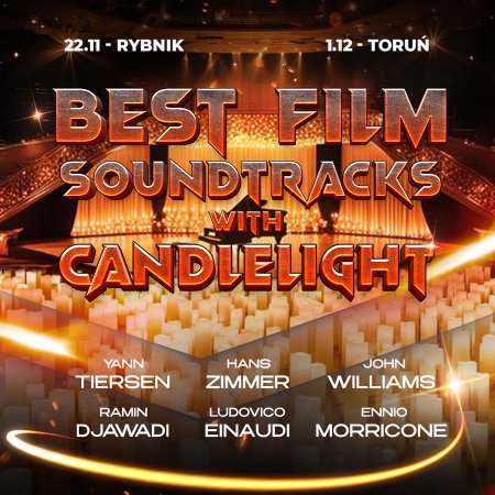 Piano&amp;Cello - Best Film Soundtrack with candlelight - koncert
