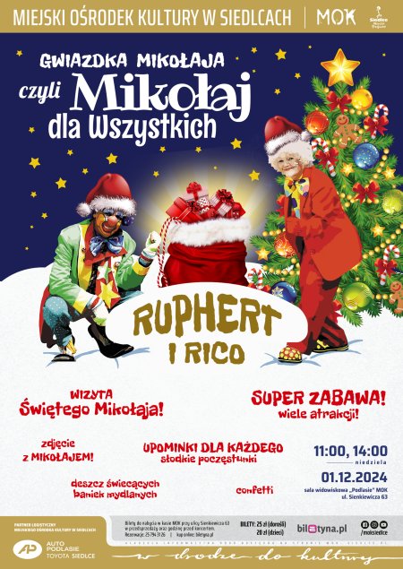 Gwiazdka Mikołaja, czyli Mikołaj dla wszystkich - koncert