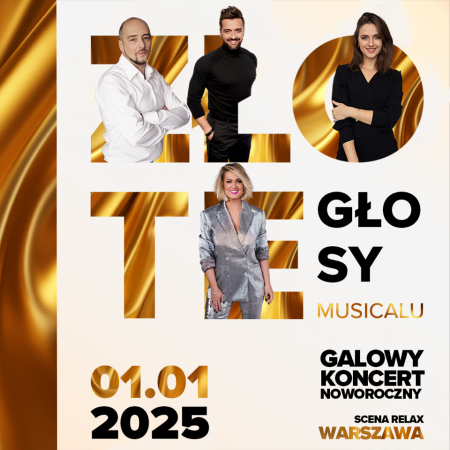 Galowy Koncert Noworoczny - Złote Głosy Musicalu - koncert