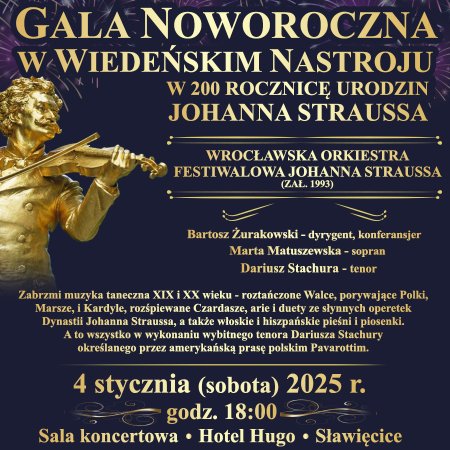 Gala noworoczna w wiedeńskim nastroju - koncert
